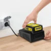 Kärcher Battery Power 18/25 Starter Kit Wechselakku Mit Schnellladegerät 18 V / 2.5 Ah
