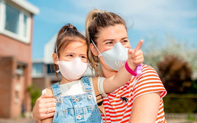 Koziol »HI Community Gesichtsmaske Blau