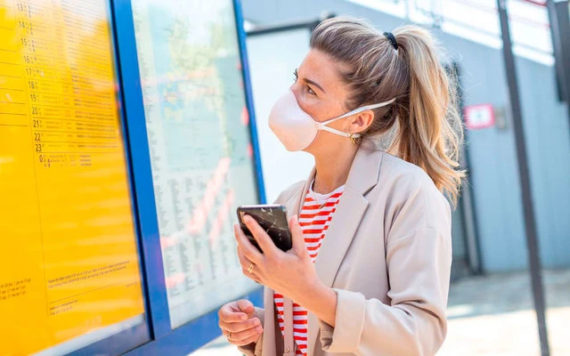 Koziol »HI Community Gesichtsmaske Blau â Bild 2