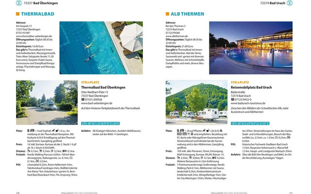 Stellplatzführer Schönste Thermen - Wellness Mit Dem Wohnmobil – Bild 3
