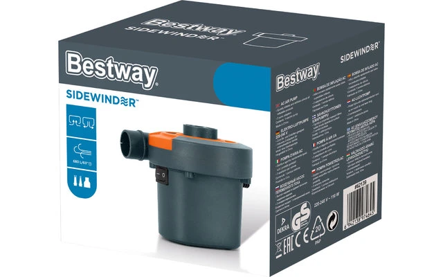 Bestway Sidewinder Elektrische Luftpumpe 230 V / AC â Bild 3