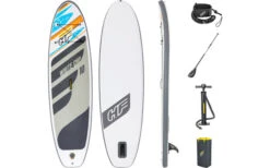 Bestway White Cap SUP Aufblasbares Stand-Up Paddling Board Inkl. Paddel Und Luftpumpe
