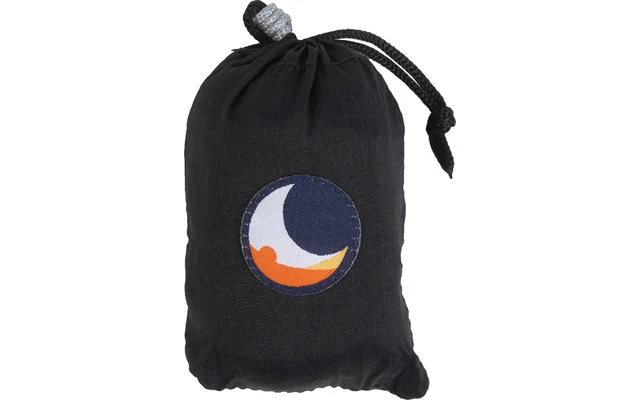 Ticket To The Moon Eco Bag Large Umhängetasche 30 Liter Dark Grey / Orange