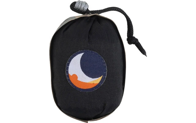 Ticket To The Moon Eco Bag Large Umhängetasche 30 Liter Dark Grey / Orange â Bild 3