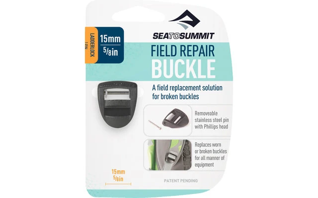 Sea To Summit Field Repair Buckle Ladderlock 15mm 1 Pin