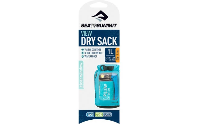 Sea To Summit View Dry Sack Trockensack 1 Liter Rot â Bild 2
