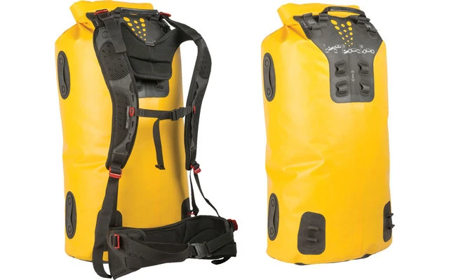 Sea To Summit Hydraulic Dry Pack With Harness Trockenrucksack 120 Liter Gelb â Bild 2