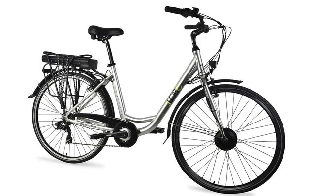 LLobe SilverLine City-E-Bike 28 Zoll 10 Ah Silber