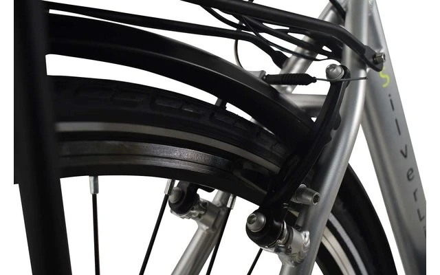 LLobe SilverLine City-E-Bike 28 Zoll 10 Ah Silber â Bild 4