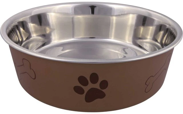 Jollypaw Napf Edelstahl Mit Kunststoffmantel 2,2 L/º 23 Cm