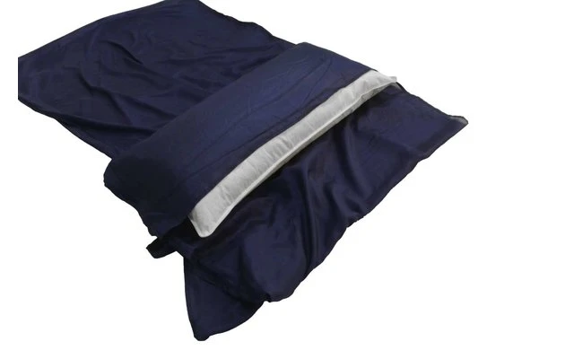 Origin Outdoors Sleeping Liner Seide Inlett Dunkelgrau â Bild 4