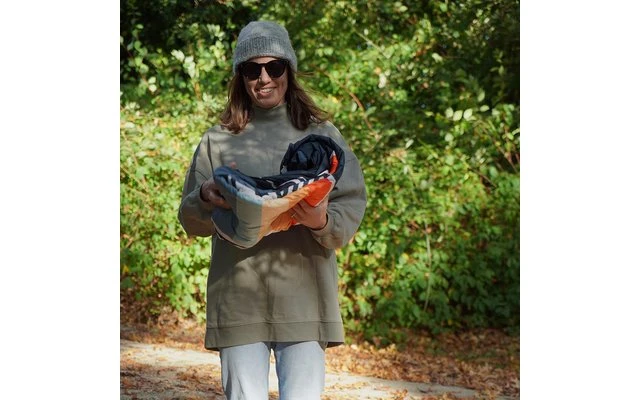 Voited Recycled Ripstop Reisedecke Camp Vibes / Tree Green â Bild 3