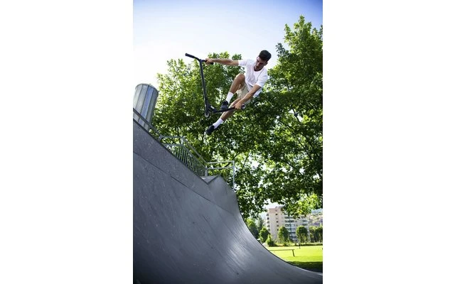 Micro Ramp Freestyle Kinder Scooter Schwarz â Bild 4