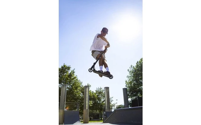 Micro Ramp Freestyle Kinder Scooter Schwarz â Bild 5