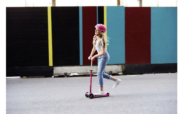 Micro Maxi Deluxe Kinder Kickboard Pink – Bild 6