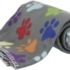 Jollypaw Fleecedecke Janno 150 × 100 Cm Grau / Bunt