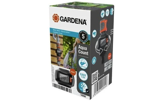 Gardena Wasserzähler AquaCount Mit Antisplash Funktion â Bild 2