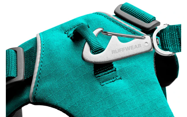 Ruffwear Front Range Gepolstertes Hundegeschirr Aurora Teal XXS â Bild 7