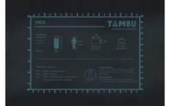 Tambu Meg Deckenschlafsack 220 X 80 Cm Gelb / Orange