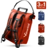 Valkental ValkOne 3-in-1 Fahrradtasche 25 Liter Rot