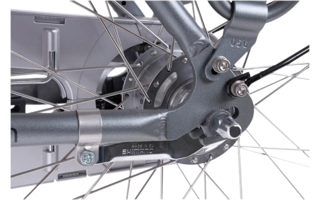 Llobe Rosendaal 3 Lady City E-Bike 28 Zoll Grau 13 Ah â Bild 7