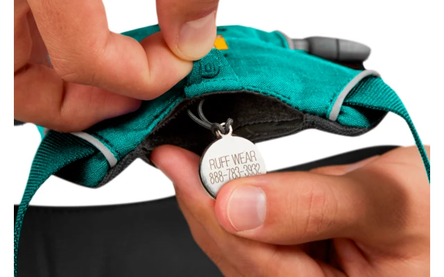 Ruffwear Front Range Gepolstertes Hundegeschirr Aurora Teal XXS â Bild 3