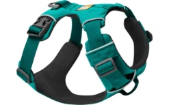 Ruffwear Front Range Gepolstertes Hundegeschirr Aurora Teal XXS