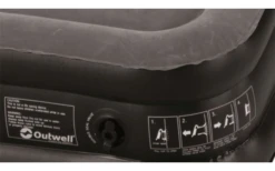 Outwell Excellet Luftmatratze Single 200 X 80 Cm Schwarz/grau