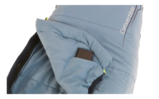 Outwell Convertible Junior Schlafsack Dunkelblau â Bild 4