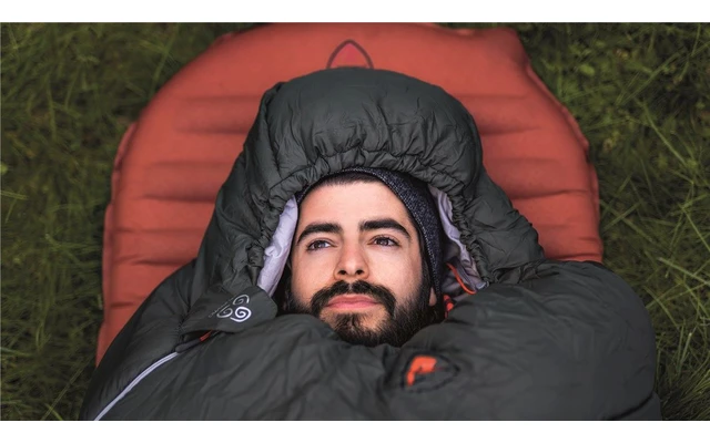 Robens Glacier II Mumienschlafsack 220 X 85 X 55 Cm Grün Reißverschluss Rechts â Bild 3