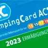 ACSI CampingCard 2023 Campingführer Mit Ermäßigungskarte Deutsche Ausgabe