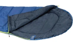 High Peak Action 250 Mumienschlafsack 225 X 80 Cm Dunkelblau/blau