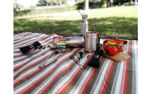 Basic Nature Outdoor Picknickdecke 200 X 150 Cm â Bild 3