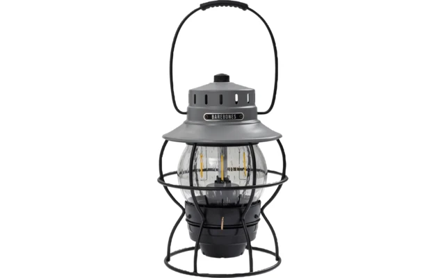 Barebones Laterne Railroad Lantern Grey