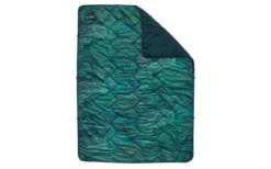 Therm-a-Rest Stellar Blanket Campingdecke Green Wave Print