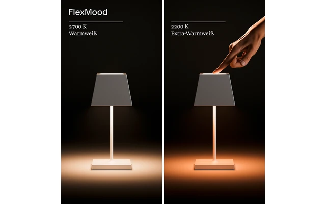 Sigor Akku-Tischleuchte Nuindie Mini 250 Mm Dünenbeige â Bild 3