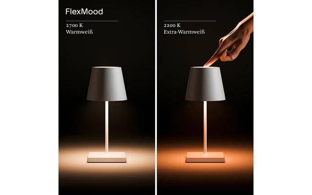 Sigor Akku-Tischleuchte Nuindie Mini 250 Mm Dünenbeige â Bild 6